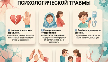 5 главных причин детской психологической травмы
