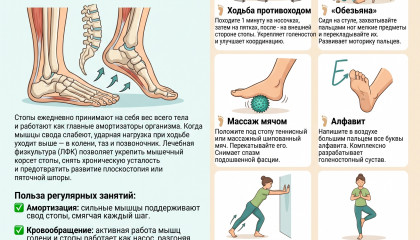 Стопы - фундамент вашего тела