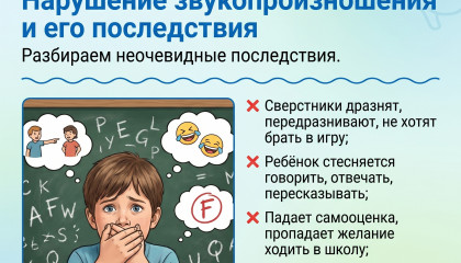 Нарушение звукопроизношения и его последствия