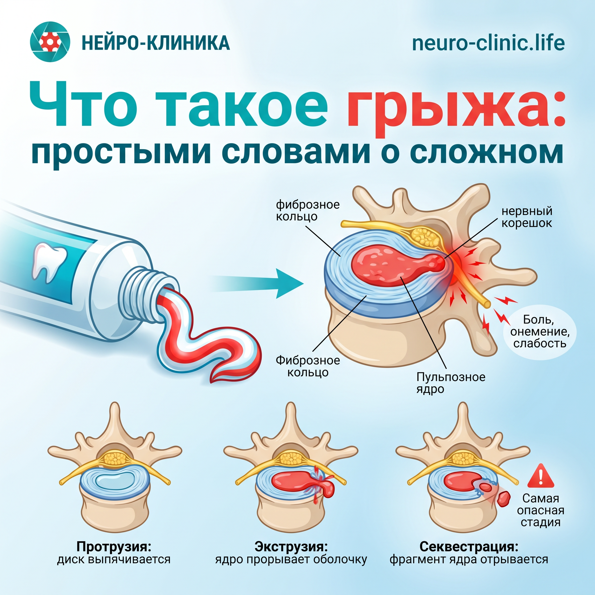 Что такое грыжа простыми словами о сложном