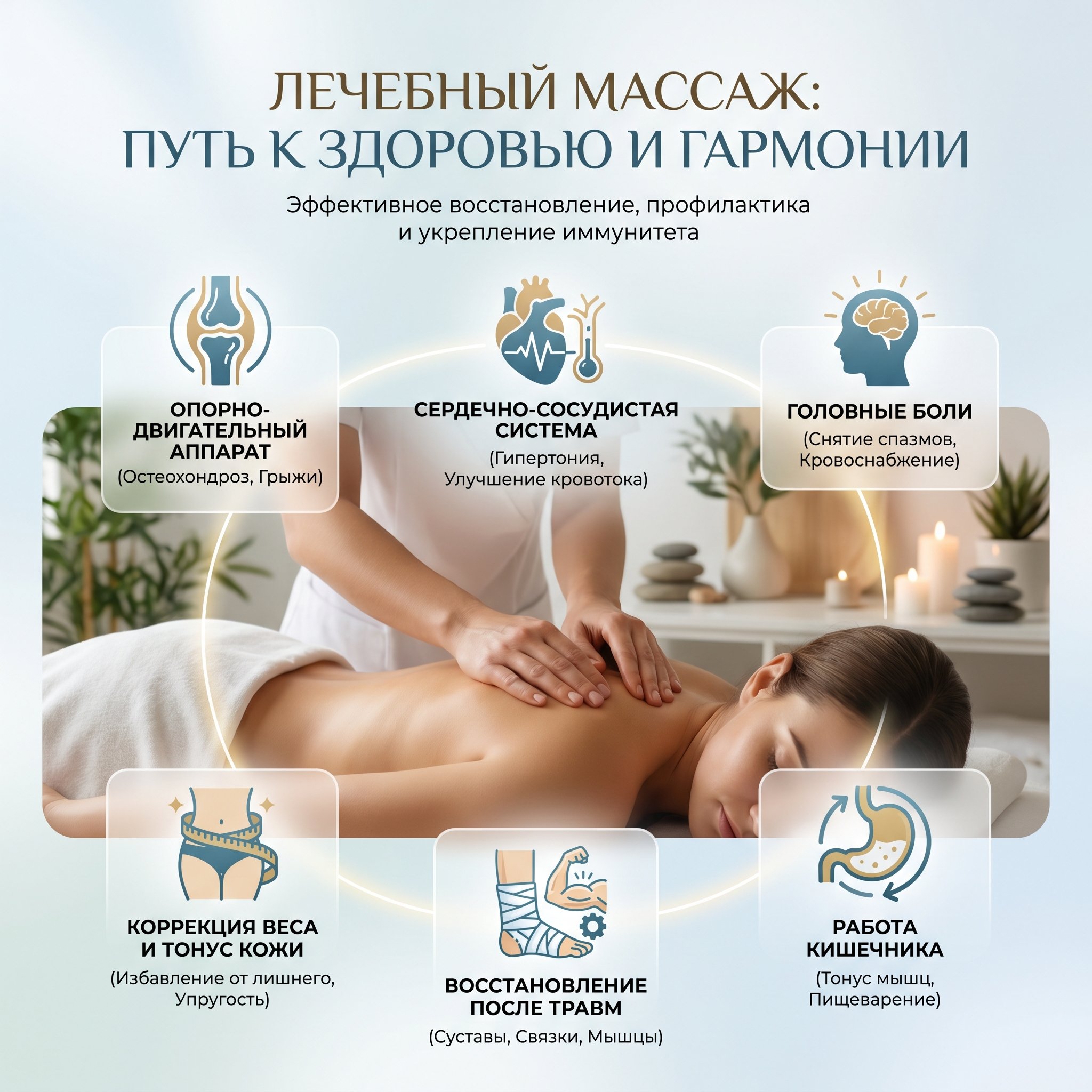 Когда необходим лечебный массаж