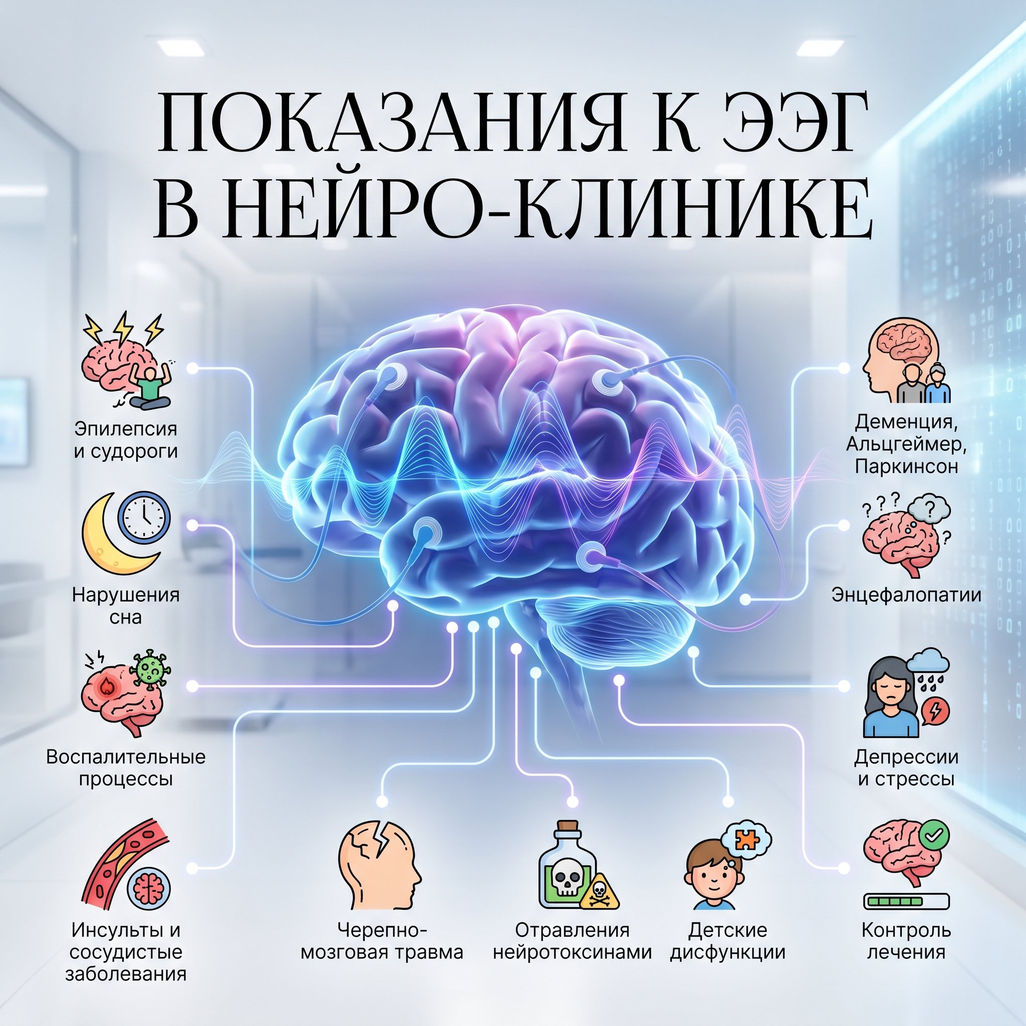 Показания к ЭЭГ в Нейро-Клинике