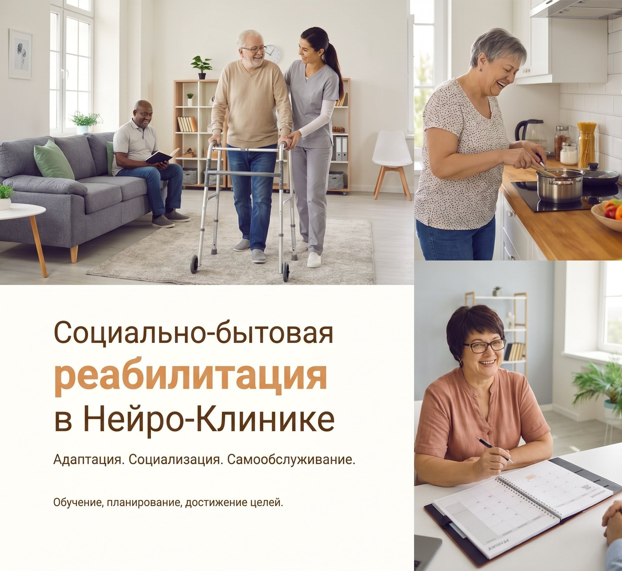 Социально-бытовая реабилитация в Нейро-Клинике