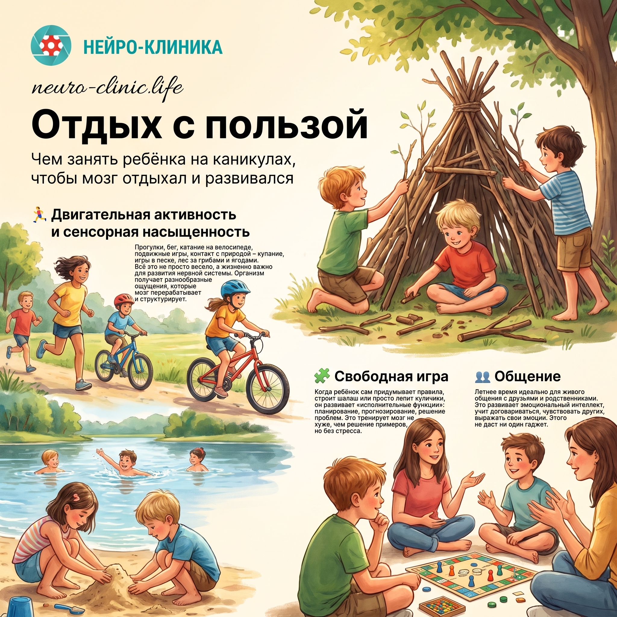 Отдых с пользой