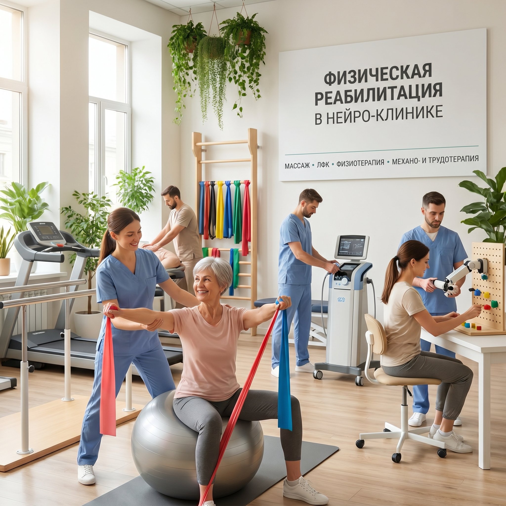 Физическая реабилитация в Нейро-Клинике