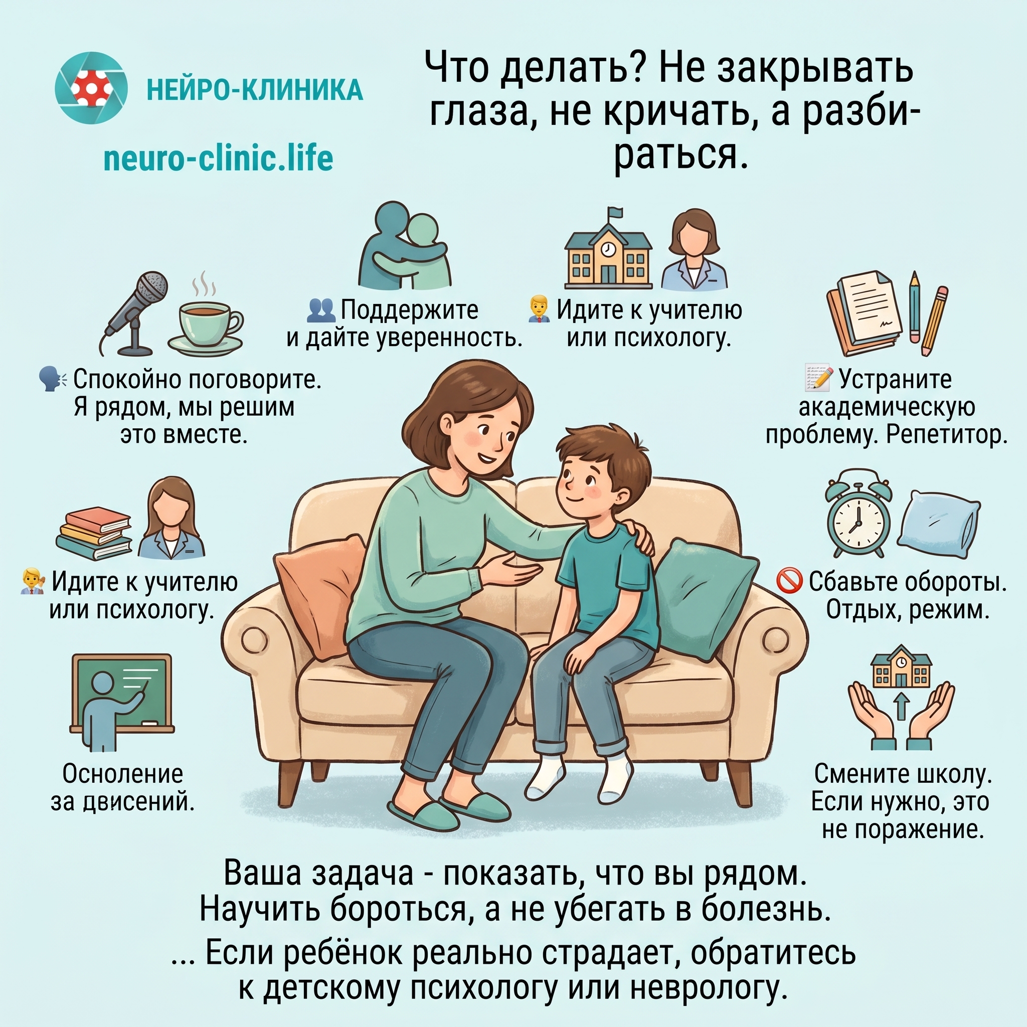 Что делать Не закрывать глаза, не кричать, а разбираться